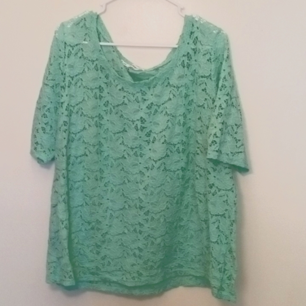 Lace shirt shirt sleeve